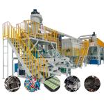 500kg/h Lithium Ion Battery Recycling Plant Machine Eco-Friendly and Waste