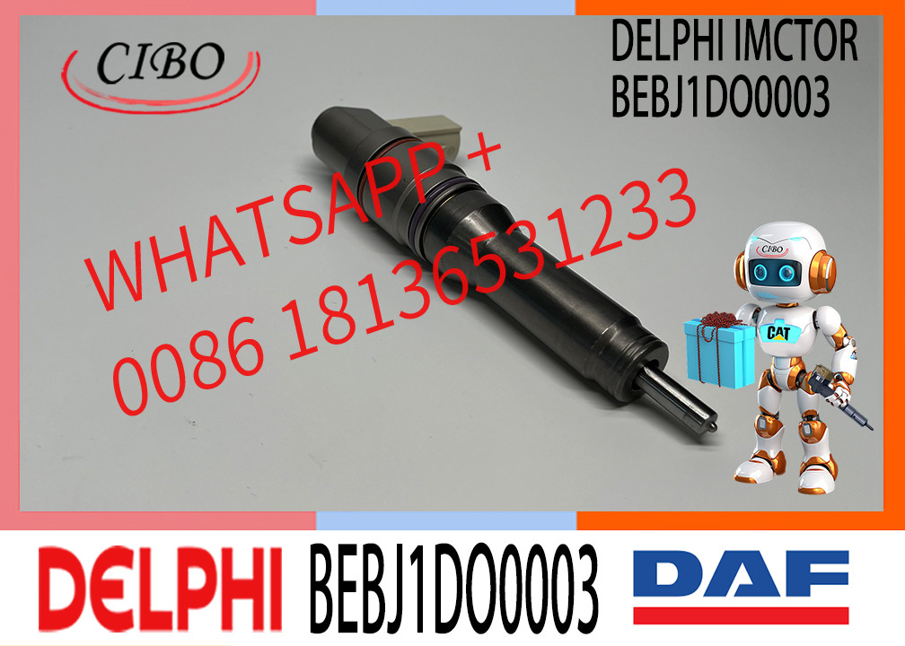 Diesel Fuel Injector Common Rail Parts Injector BEBJ1DO0003 1972591 BEBJ1DO1104 1972590 For VOL-VO
