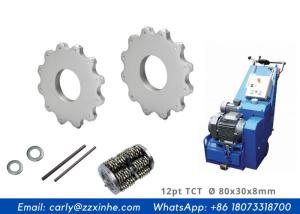 Wholesale Scarifier Grinder Replacement Planer Drum 12PT TCT Carbide Heads Scarifier Cutters from china suppliers