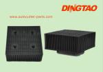 GT1000 Spare Parts 92910001 Bristle 1.6'' Poly Round Foot Suit Cutter Gtxl