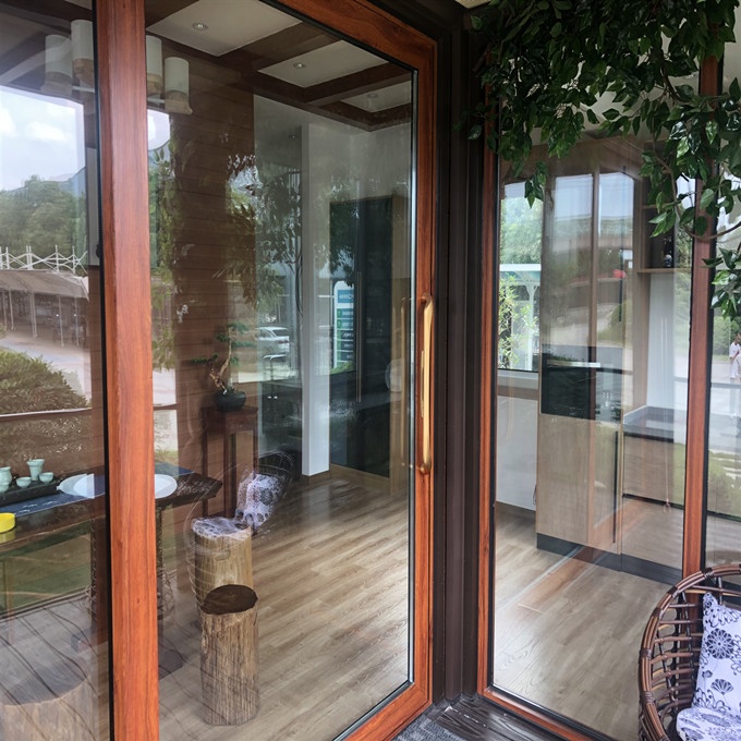 Prefabricated Building Construction Aluminum Profile For Flat Pack Portable Home