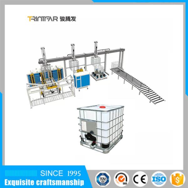 1000L IBC Cage Frame Stainless Steel Tubular Automatic Welding Machine Ibc