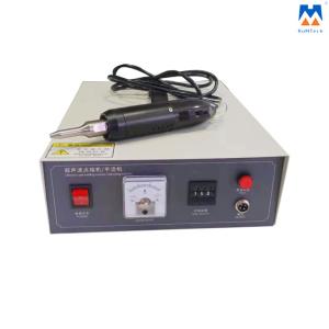 Wholesale Portable Ultrasonic Spot Welding Machine Fabric Plastic Positioning Spot Welder 35kHz 500W from china suppliers