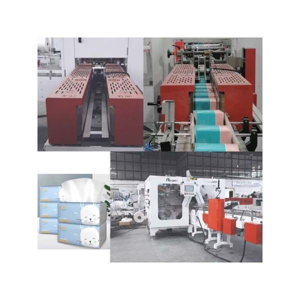 Manufacturing Plant Full Automatic Embossed Facial Tissue Towel Production