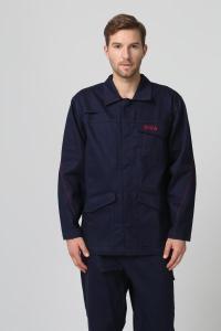 Wholesale 350gsm Twill Fabric Welding Industry flame retardant work jacket from china suppliers