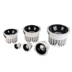 Wholesale Ceiling Anti Glare Downlight , 12W LED Ceiling Downlight Dimming from china suppliers