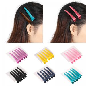 Wholesale Fashionable Hair Coloring Accessories Colorful Duck Mouth Hair Clip For Salon / Home from china suppliers