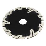 Protected Teeth Diamond Disc 125mm Blade Diameter for Cutting Marble Granite