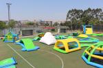 Factory Giant 0.9mm PVC Inflatable Water Park Floating Sea Or Lake Inflatable