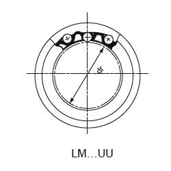 Wholesale Linear bearings LM…UU/ UUAJ/ UUOP Linear motion bearings LM20UU from china suppliers