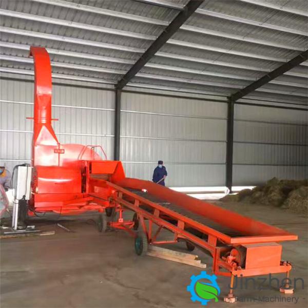 Gasoline/Diesel/Electric Engine Farm Use Straw Chaff Cutter Machine For Dry Wet Grass