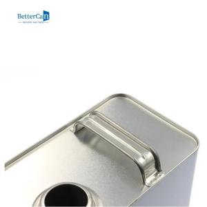 Wholesale Square 4 Litre Empty Paint Tins Varnish Coating 1 Gallon Metal Paint Can from china suppliers