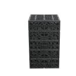 Black Plastic Geocellular Infiltration Drainage Box For Rainwater Collection