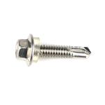 Stainless Steel Self Drilling Screws With Pvc Washer For Solar Fastener