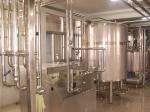 PLC Control Yoghurt Processing Line 304 Stainless Steel Body Material