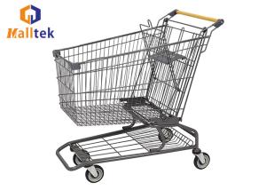 Wholesale 60-240L Supermarket Shopping Trolley , Small Supermarket Trolley With Kid Seat from china suppliers