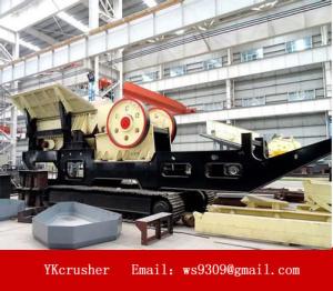 Wholesale Convenient Stone Crushing Line Mobile Portable Rock Crusher Crawler Type from china suppliers