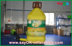 China 3mH Inflatable Bottle Custom Inflatable Products For Corn Oil Commercial Advertising on sale