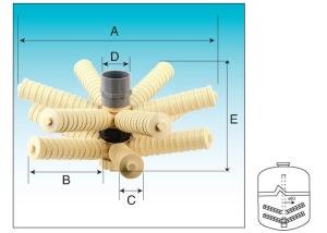 Wholesale 12 laterals control valves 4&quot; - 8&quot; thread For pressure water tank from china suppliers