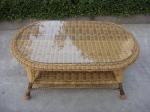6pcs luxury garden rattan furniture