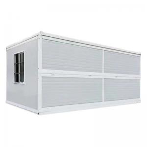 Wholesale Convenient 5950 mm Folding Container Homes Prefabricated House Office Flat Pack House from china suppliers