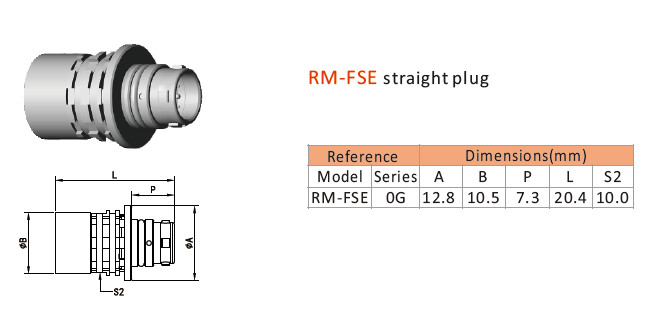 16 Pin Plug IP68 AMC Connector , Quick Connect Cable Connectors Self Latching