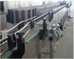 Stainless Steel Sterilizing Bottle Conveyor Systems Pet Juice Bottle Neck