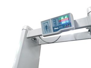 Wholesale Smart and small human body temperature measurement walk through metal detector from china suppliers