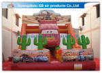 Cartoon Giant Commercial Water Slip And Slide Inflatable Toys For Adults And