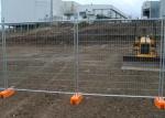 ISO9001 6ft Temporary Fence 42 Micron Thick Worksite Fencing