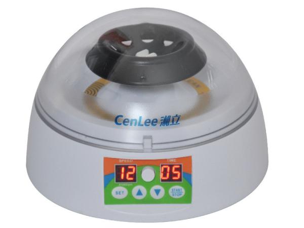 0.2ml Tubes Timing Mini Benchtop Centrifuge , LED Microhematocrit Centrifuge