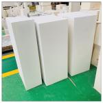 White ZrO2 32-41% Refractory Fused Cast AZS Block Throat Brick for Glass Smelter