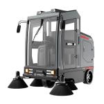 YZ-S12 All Closed Industrial Ride-on Floor Sweeper Machine Park Road Street