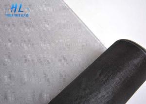 Wholesale 17*14 Black Color PVC Coated Fiberglass Mosquito Net For Preventing Insects from china suppliers