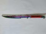 28in Skinning Stainless Steel Hunting Knife HRC 52 Military Mirage Machete