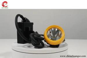 Wholesale KL5LM Corded Miner Cap Lamp with low power warning 10000lux 6.6Ah 16 hrs working time from china suppliers