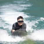 BluePenguin Black Carbon Fibre Electric Surfboard Jet Surf Boards for OEM Market
