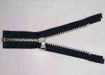 Fashionable 10# Metal Brass Zipper Nickel Free Color For Shoes Eco Friendly