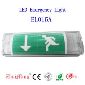 Wholesale Wall Surface Mounted Waterproof Emergency Light , LED Emergency Bulkhead Light IP 65 from china suppliers