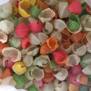 Wholesale Uncooked Dried Red Pellet Potato Chips Puffed Food Made from Normal Yellow Material from china suppliers