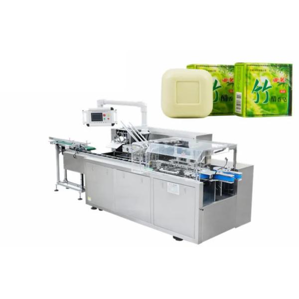 Touch Screen Automatic PLC Cartoning Machine 380V For Air Pressure Of 0.6Mpa 2