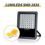 100 W 150 W 200 W LED Solar Outdoor Flood Lights Ground Mounted Projector Light