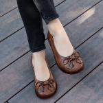 S402 Leather Shoes Handmade Toe Layer Cowhide High Quality Women'S Shoes Custom