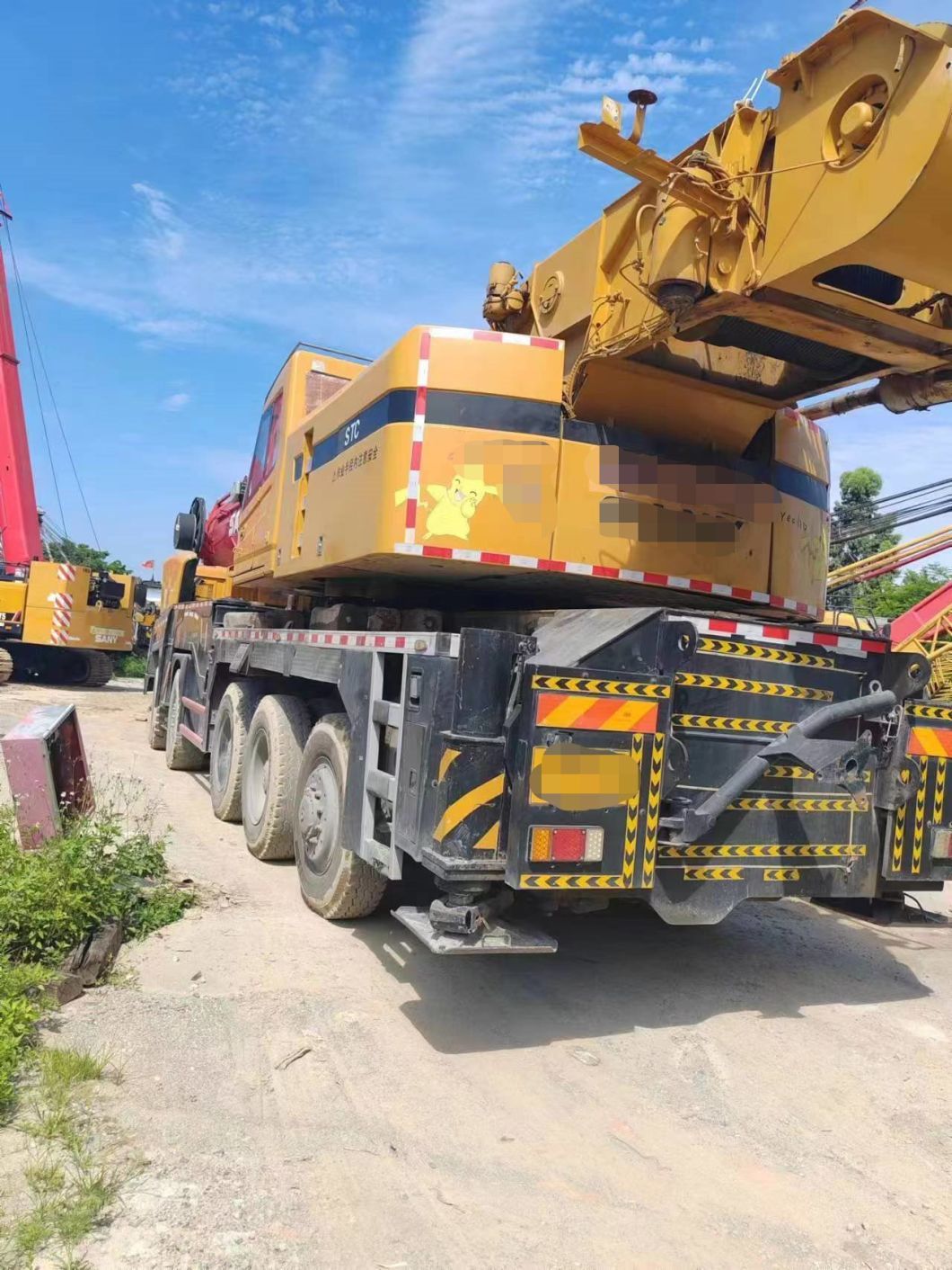 2017 Used Truck Crane 160ton Mobile Crane Construction Company Lifting Equipment Truck-Mounted Telescopic Crane
