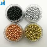 Plating Steel Balls For Ball Mill Nickel / Chrome Electric Plating Color Steel