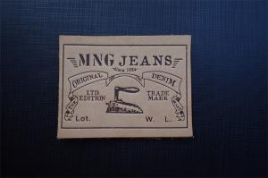 Wholesale Eco Friendly Jeans Leather Patch Labels Embossed Logo For Uniform from china suppliers