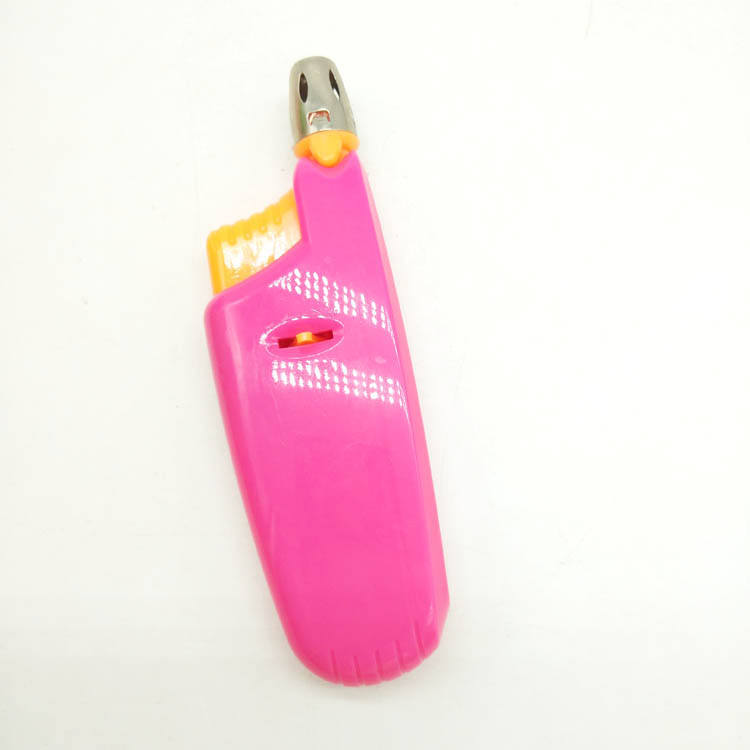 Dy-B005 BBQ Electronic Kitchen Lighter Refillable Candle Butane Lighter 118.5mm