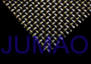 Wholesale Flat Wire Bronze Wire Mesh For Cabinet Doors Corrosion Resistance Crimped Wire from china suppliers