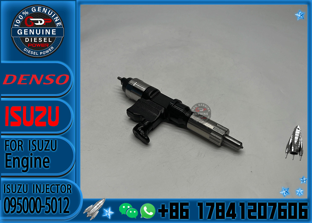 High Quality Diesel Common Rail Fuel Injector 095000-5012 095000-5013 095000-5014 8-97306073-5 For ISUZU 4HJ1