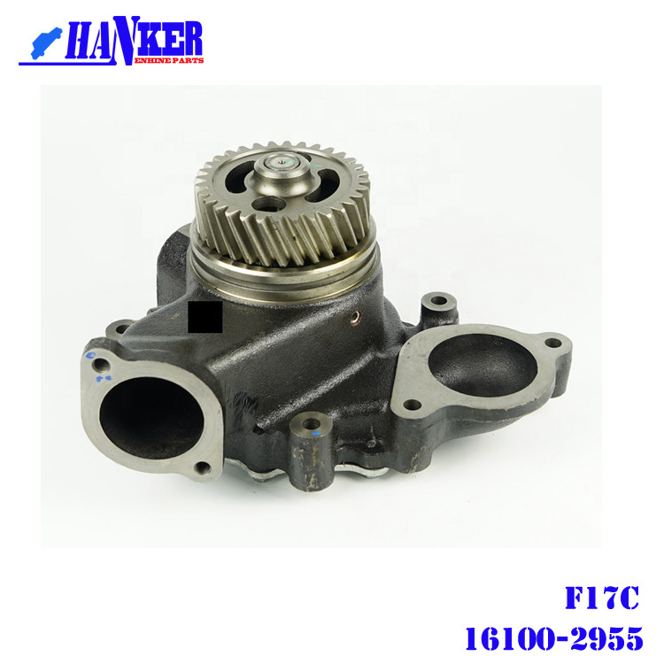 Excavator Truck Diesel 16100-2955 Water Pump Hino F17C Engine Spare Parts